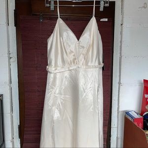 Lulu’s wedding dress, cream color